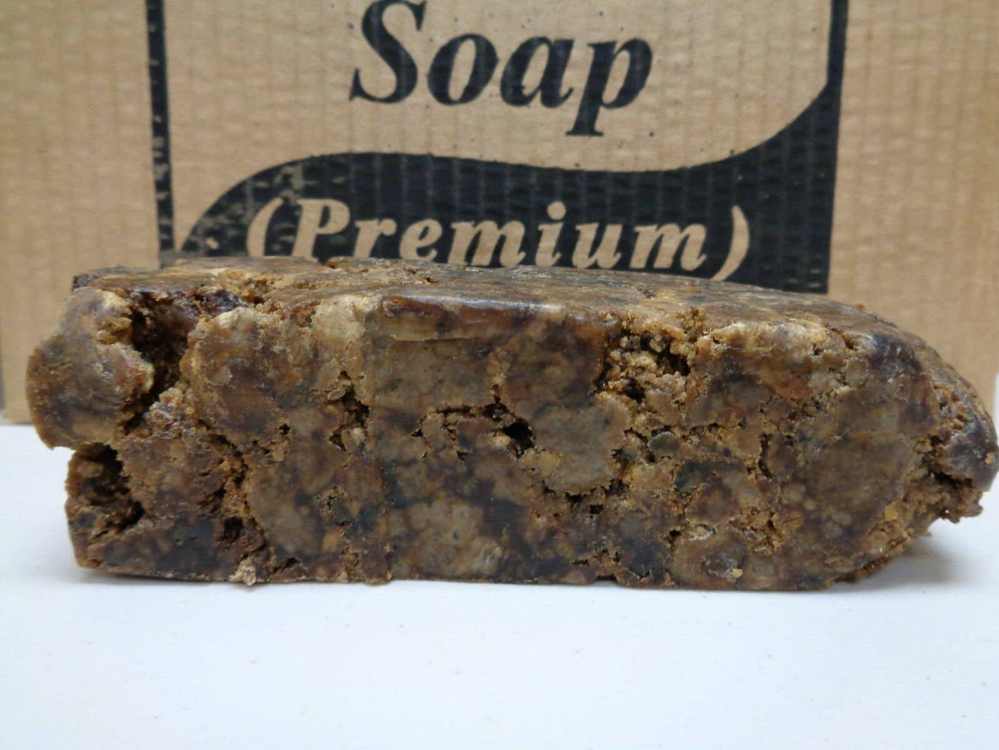 Raw African Black Soap Organic Unrefined From Ghana Premium