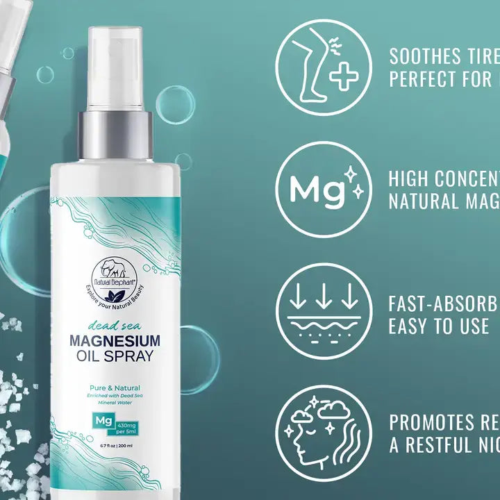 Dead Sea Magnesium Oil | 2 Liters 67 fl oz