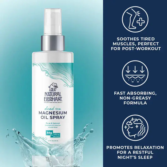 Dead Sea Magnesium Oil | 2 Liters 67 fl oz