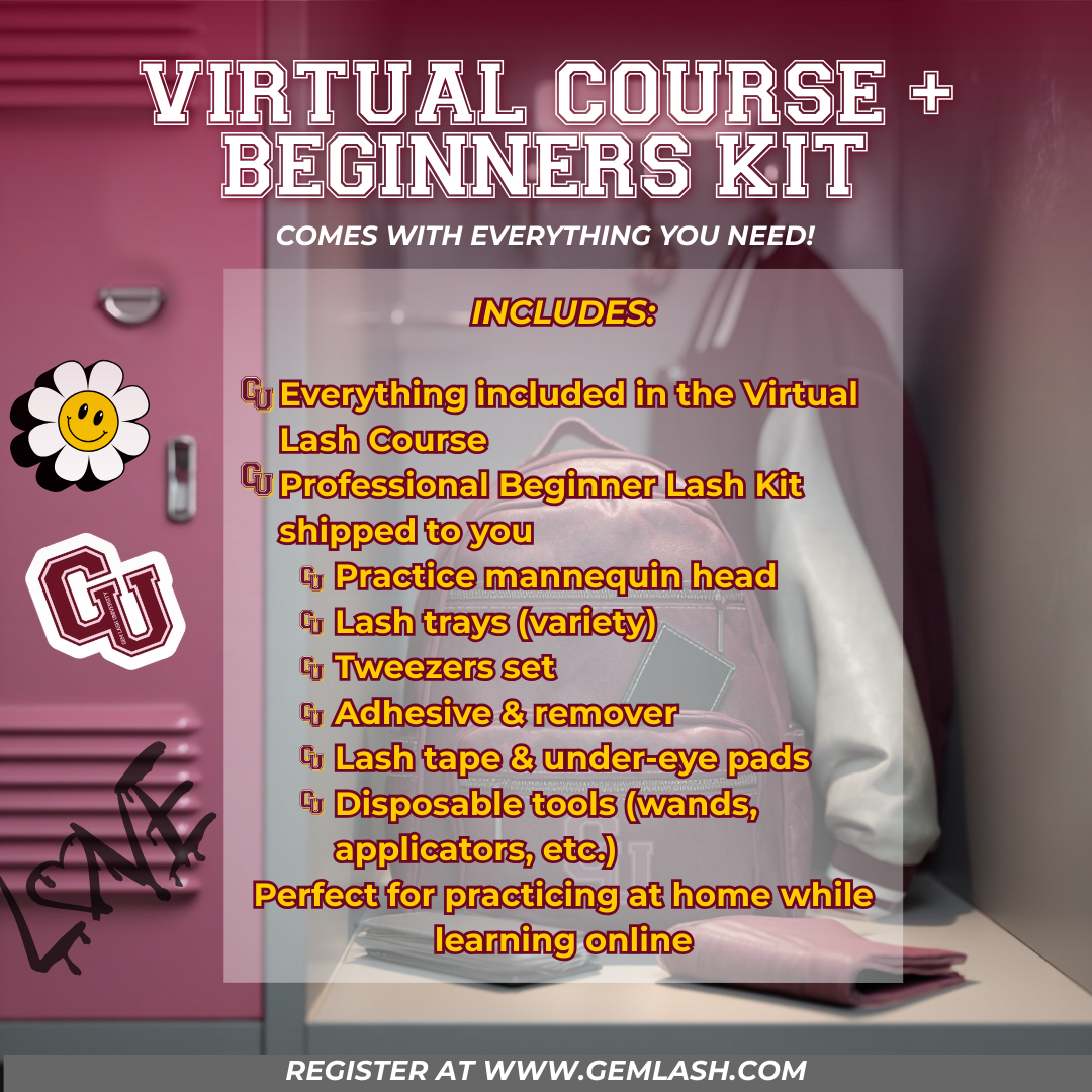 Gem Drop  Eyelash Extension Virtual Master Class