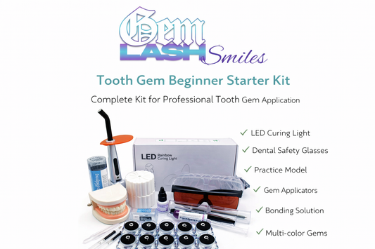 Tooth Gem Beginner Starter Kit | Professional Dental Jewelry Training Kit