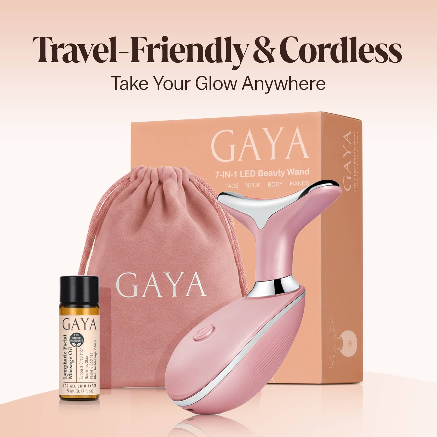 Red Light Therapy 7-in-1 Beauty Wand – Lift, Glow & Smooth