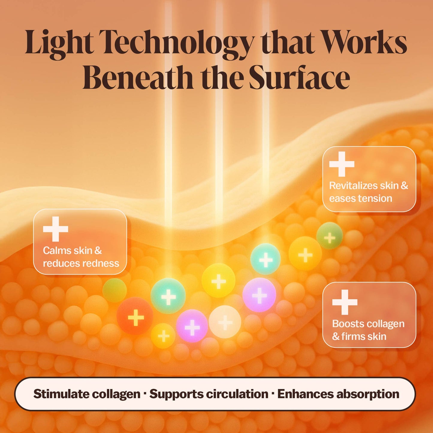 Red Light Therapy 7-in-1 Beauty Wand – Lift, Glow & Smooth