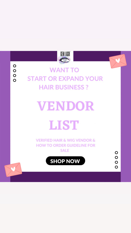 Hair Vendor List