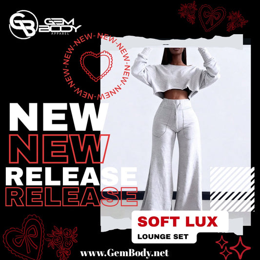 Soft Luxe Lounge Set | Relaxed Yoga Fit Set | GemBody Apparel