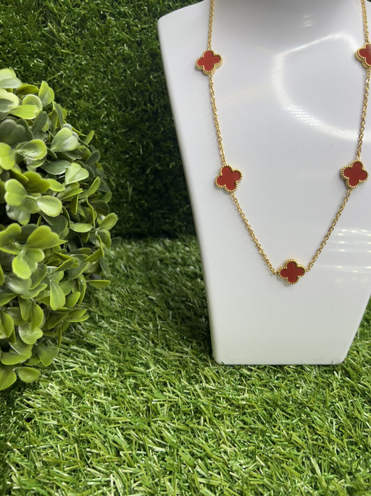 Red Clover Necklace