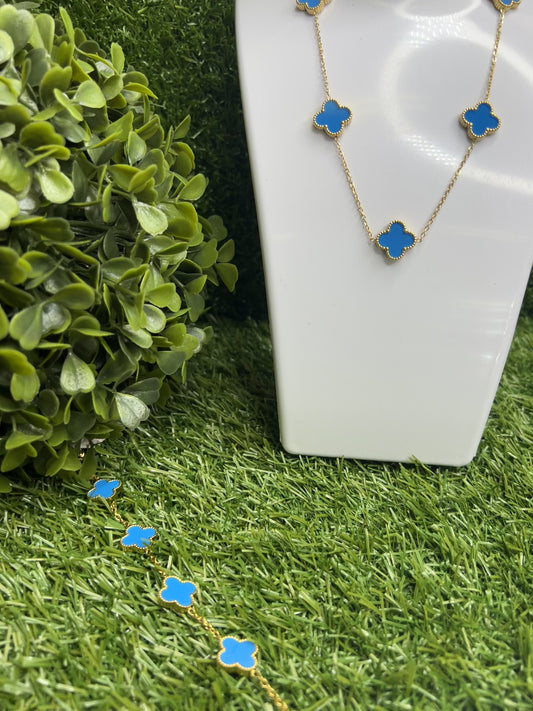 Blue Clover Set