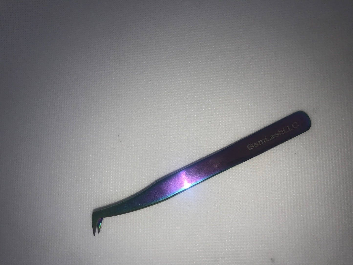 Gem Lash Blunt Tip Angled Tweezer