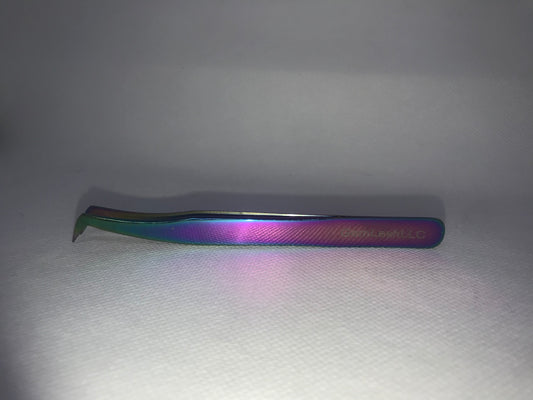 Gem Lash Blunt Tip Angled Tweezer
